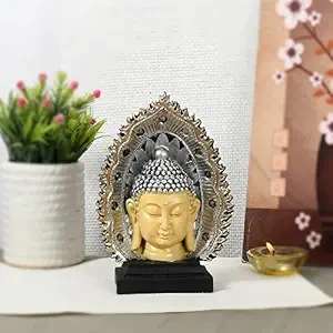 Buddha Face Decorative Showpiece Lovely Statue Home Decor Gifting Purpose Someon